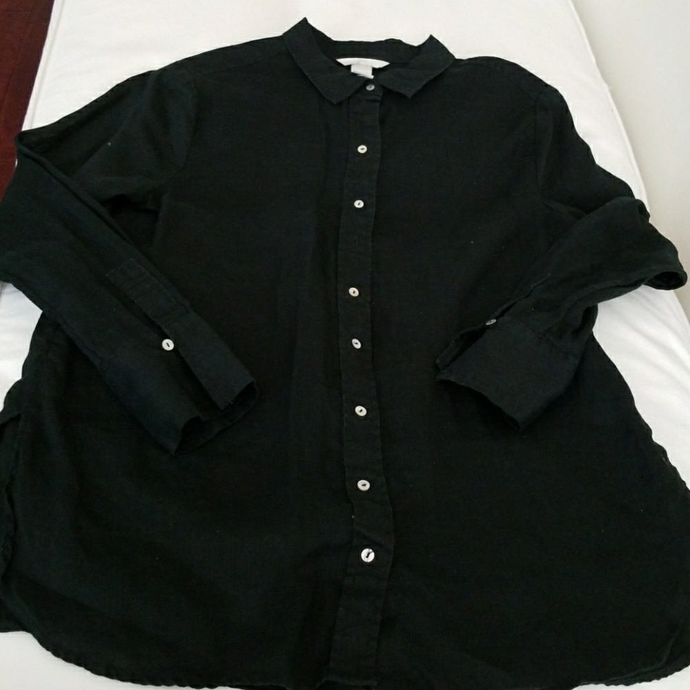 H&M linen blouse